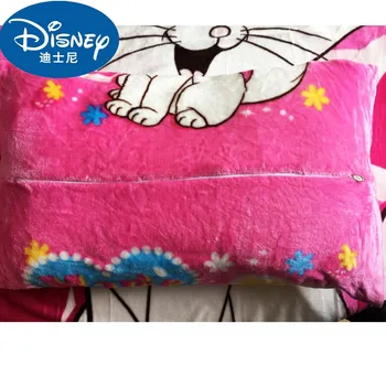 Disney Flanelové Marie Deti, detské obliečky na Vankúše 1pcs Cartoon elsa anna Vankúš Dekoratívne PillowsCase Vankúš dary