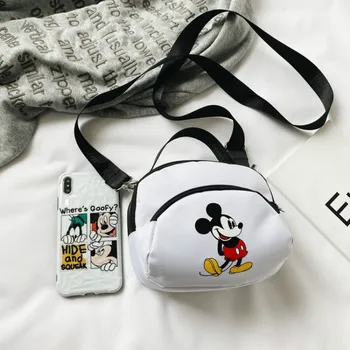 Disney je nové príležitostné program messenger taška dievča študent plátené tašky cartoon taška cez rameno wild Japonský malé námestie, taška