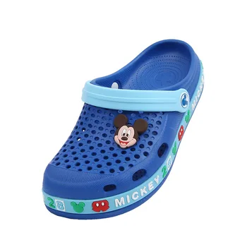 Disney karikatúry detí záhrada topánky chlapci a dievčatá Mickey Minnie mouse plážové sandále a papuče