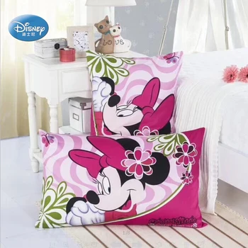 Disney Lilio Steh Mc Queen 2 ks obliečky na Vankúše Cartoon Mickey Minnie Princezná Pár Vankúš Dekoratívne PillowsCase 48x74cm
