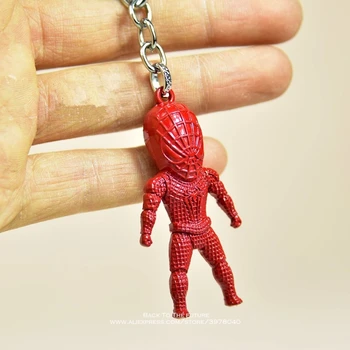 Disney, Marvel Avengers Spider Man krúžok 4cm kovové Akcie Obrázok Anime Dekorácie Zber Figúrka Hračky model detí darček