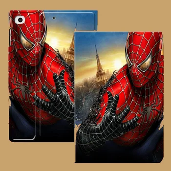 Disney, Marvel Tablet PC Prípade je vhodné pre ipad2/3/4/air1/2/3/min1/2/3/4/5 Spiderman Ultra Slim Magnetický Kryt Prípade