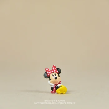 Disney Mickey Mouse, Minnie 3 cm Model Anime Bábika z PVC, Akčné Figúrky Príslušenstvo Figúrky, Hračky Pre Deti Darček Detí, Hračky