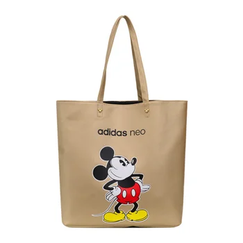 Disney Mickey mouse tašky cez Rameno Cartoon dámy taška Ženy vodotesný vak módne kabelky cestovné plážové tašky