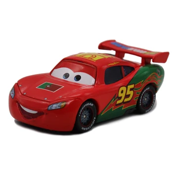 Disney Pixar Cars Diecast Č.95 Limited Edition Portugalsko Lightning McQueen Kovové Autíčka 1:55 Voľné Zbrusu Novej Zliatiny Auto Hračky