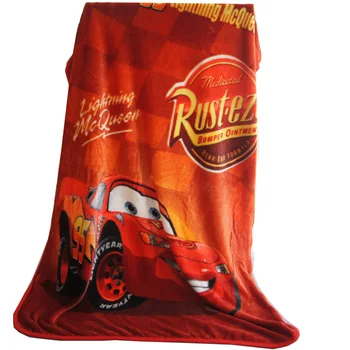 Disney Red Lightning McQueen 95 Auto Mäkké Plyšové Prikrývky Hodiť pre Deti Chlapcov Detí, Darček na Lôžko detská Postieľka Rovine Vozidla