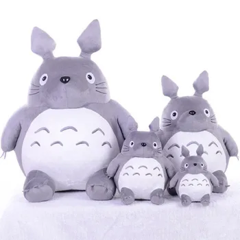 Disney Totoro Plyšové Japonské Anime Hayao Miyazaki Roztomilý Totoro Plnené Plyšové Hračky, Bábiky Vianočný Darček pre Deti Deti