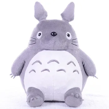 Disney Totoro Plyšové Japonské Anime Hayao Miyazaki Roztomilý Totoro Plnené Plyšové Hračky, Bábiky Vianočný Darček pre Deti Deti