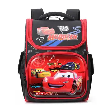 Disney Vysokej Kvality Chlapci Školské Batohy Ortopedické McQueen Cars Deti Packsack Deti Základnej Školy Tašky Dieťa Chlapcov Batoh