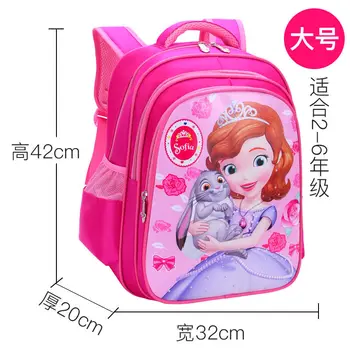 Disney Zš študentská taška pre školy Mrazené cartoon mš princezná batoh dievča záťaž batoh dievča, chlapec taška