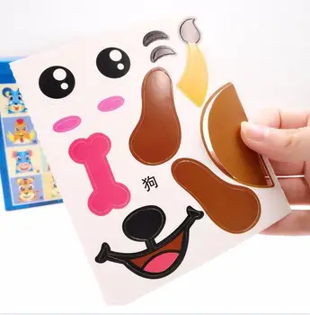 DIY 12pcs Deti ručné Deti Zvierat DIY ručný papier poháre Začiatku vzdelávania materskej školy umeleckých remesiel vzdelávacie hračky