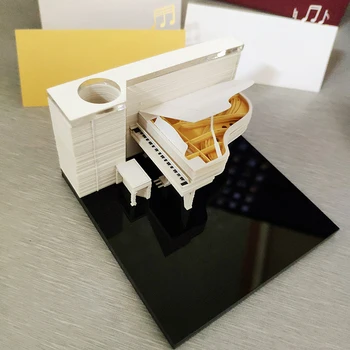 DIY Paper Art stavebným 3D Pohodlie Nálepky Papiere Japonska Tvorivé Stereoskopické Sticky Note Papier Omoshiroi Blok