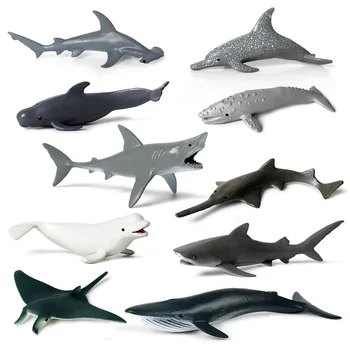 Diy Realisticky Morských Organizmov Zvierat Model PVC Akčné Figúrky Rozmery Model Kolekcie Bábika Vzdelávacie Hrať Hračky pre Deti