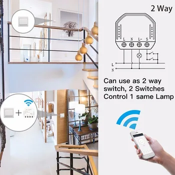 DIY Smart WiFi LED Light Dimmer Prepínač Inteligentný Život Regulátor / Tuya APLIKÁCIU Diaľkové Ovládanie, 1/2 Way Switch Pracovať s Alexa Od Google