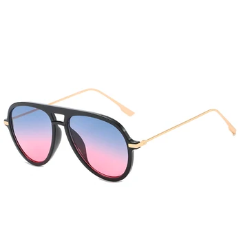 Dizajn značky slnečné Okuliare Muži Ženy Klasické Gradient Slnečné okuliare Retro Slnečné okuliare UV400 Odtiene Okuliare Oculos de sol