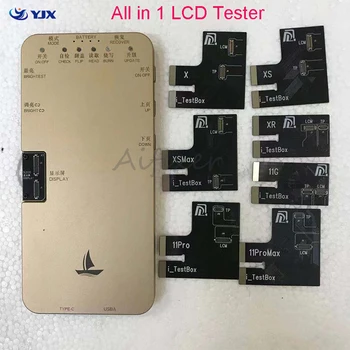 DL S200 Všetko v 1 LCD Tester Programátor pre iPhone 6 - 11 pro max Obrazovke Pravda Tón 3D Dotykového Snímača Osvetlenia, Opravu Digitalizátorom. Tester
