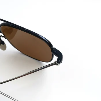 Dlaždice UV400 Blokovanie Mužov luxusné pánske slnečné okuliare Titán mužov okuliare značky dizajnér slnečné okuliare 2020 veľkoobchod Pláž, slnečník