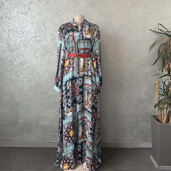 Dlho Maxi Šaty 2020 Afriky Šaty Pre Ženy Dashiki Jeseň Plus Veľkosť Šaty Dámske Tradičné Africké Oblečenie Fairy Dreess