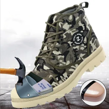 DM99 2020 NOVÝ Návrhár obuvi mužov nezničiteľný Oceľovou špičkou Anti-rozbíjanie Kevlar stab-odolná konštrukcia bezpečnosti práce, obuv