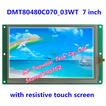 DMT80480C070_03WT 7 palcový odporový dotykový displej sériové DGUS displej LCD displej