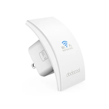Dodocool N300 Wireless predlžovač Dosahu Signálu Booster Podporu Prístupu AP / Wifi Opakovač Režim 2,4 GHz 300Mbps, Dual Antény