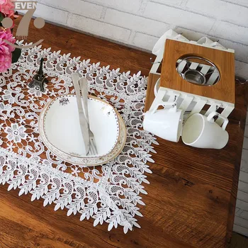 Domov Dekoratívne Jedálenský Banquet Duté Sa Vyšívané Stôl Runner Posteľná Bielizeň Skriňa Nábytok Kryt