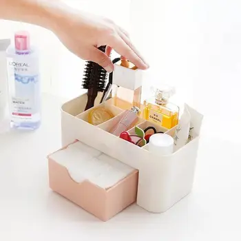 Domov Plastové Kozmetické Zásuvky Make-Up Organizátor Make-Up Úložný Box Nádoba Na Nechty, Rakve Držiteľ Plochy Ostatné Prípade Skladovania
