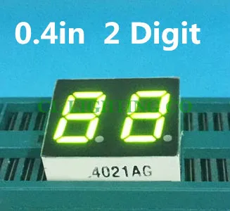 Doprava zadarmo 20pcs 7 segment Spoločná Anóda 3 Bitové digitálne Trubice 0.4