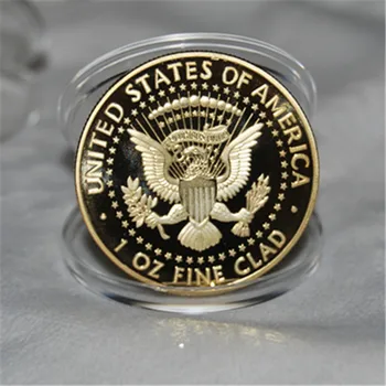 Doprava zadarmo 3ks/veľa,1967 Americké Zlato plátované Eagle Slobody mince