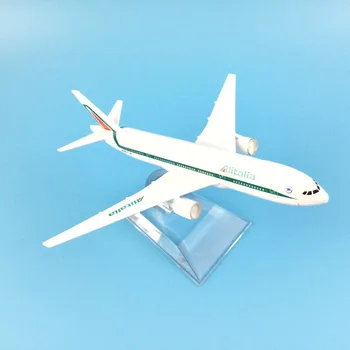 Doprava zadarmo,ALITALIA Boeing 777 Alitalia,16 cm,kovové modely lietadlo,lietadlo model, airbus stroj,dieťa darček deti hračky