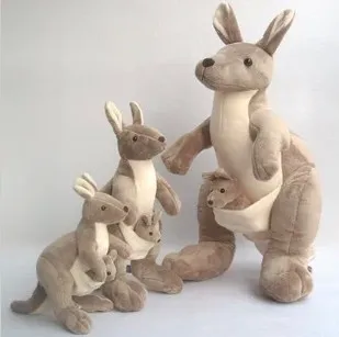 Doprava zadarmo Matka a dieťa klokan bábika v Austrálii klokan plyšové hračky 50 cm