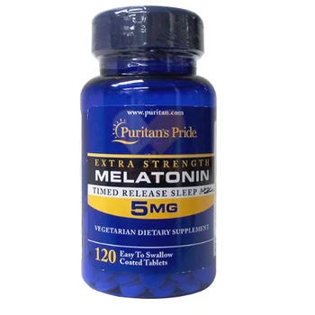 Doprava zadarmo Melatonín 5 mg noci spať 120 ks vegetariánskej stravy