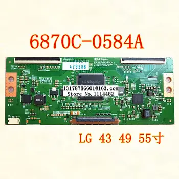 Doprava zadarmo Originálne dobrý test Nový, originálny 6870C-0584A 6870C-0584B logic board 4349 55 palcový LCD TV 6870C-0584A 6870C-058
