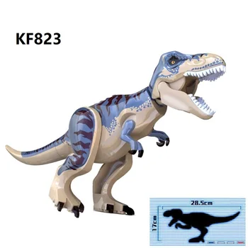 Doprava zadarmo Stavebné Bloky Dinosaura Veľké Veľkosti X-Tyrannosaurus Rex S Vajíčkami Veľké Učenie Údaje Hračky Darček Pre Deti KF825