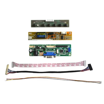Doprava zadarmo V. M70A VGA LVDS Konvertor, LCD Radič Doske Auta Pre 15.6 palce LTN156AT01 1 366 X 768 CCFL Videa Panel