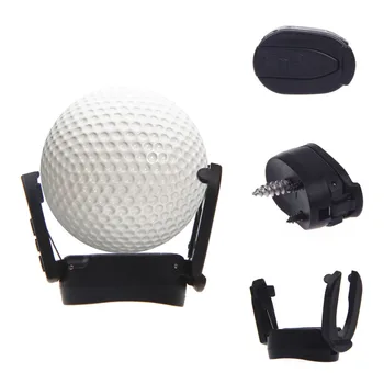 Doprava zadarmo Čierneho plastu Guľou Grabber, Mini Golf Loptu Vyzdvihnúť Retriever mini golf ball picker