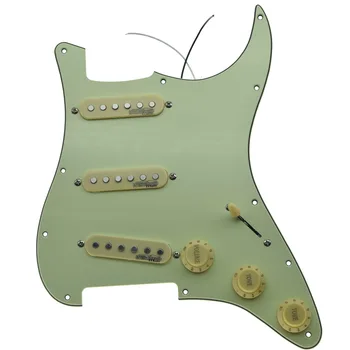 Dopro Naložené Gitara Pickguard s Wilkinson Snímače Prewired ST Pickguard Hodí Fender Strat Stratocaster Vyrobené V USA/Mexiko