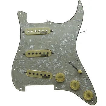Dopro Naložené Gitara Pickguard s Wilkinson Snímače Prewired ST Pickguard Hodí Fender Strat Stratocaster Vyrobené V USA/Mexiko