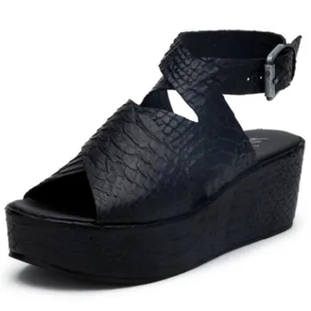 DORATASIA Hot Predaj Značky Dizajnér Platformu Sandále Stručné Príležitostné Letné Sandále Ženy Ol Elegantné Vysoké Kliny Topánky Žena