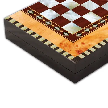 Dosková Hra Backgammon Nastaviť Zábava Drevené Skladania Medzinárodnej Hračky Darček Ručne Cestovné Hry Šachovnici Veľká Veľkosť 2 v 1