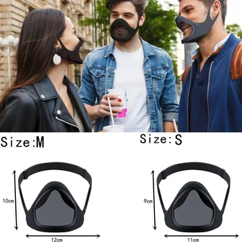 Dospelých Masky Pre Dospelých Pery Visual Štít Splash Priehľadných Plastových Bezpečnostných Tváre Štíty Obrazovke Náhradné Clony