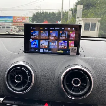Dotykový IPS Displej Audio Navigácia DSP IPS GPS Android 10 4+128G Pre Audi A3 8V S3 Auto Carplay Rádio DVD Prehrávač Multimediálne Stereo