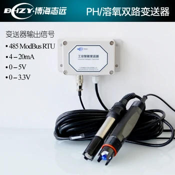 DPT-300 PH Elektróda PH Senzor Rozpusteného Kyslíka Elektródy 485modbus4-20mA Rozpustený Kyslík, PH Sonda Sonda
