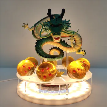 Dragon Ball Z Shenron Crystal Ball DIY Nočné Svetlo Dragon Ball Akcie Obrázok Model USB DBZ Shenlong Lampara Hračky pre Deti,