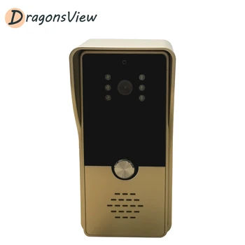 Dragonsview Vyhľadávané-spôsob Video Dvere Intercom Systém Vstupu Káblové Zvonček Hovoru Panel Kamera pre Domáce Villa Budovy Apartmán