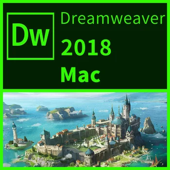 Dreamweaver CC 2018 Softvéru Mac užívanie
