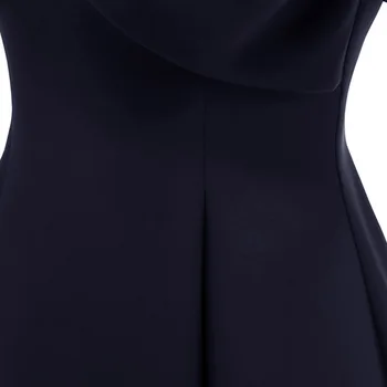 Dressv burgundsko koktejlové šaty lacné ramena krátke rukávy štúdia party šaty bowknot módne koktejlové šaty