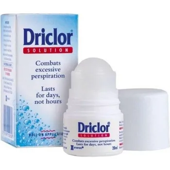 Driclor Antiperspirant Roll-on 20 Ml Antiperspirant Deodorant | Klinické Silu Hyperhidrosis Liečba - Znižuje Podpazuší Pot