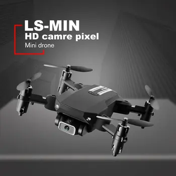 Drone Ls-Min Hd Letecké Fotografie 4K Pixel Dual Camera Štyri Osi Lietadla Hračka na Diaľkové Ovládanie Lietadla