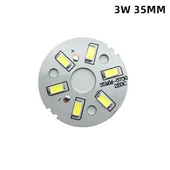 Drop shipping 3W LED žiarovka downlight lampa rada 3W23 26 32 35 40 44MM5730 lampa perličiek rada LED biele svetlo teplé svetlo
